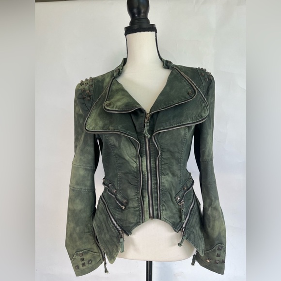 Jackets & Blazers - steam punk high end vibes unique jacket size S - covered in gorgeous details